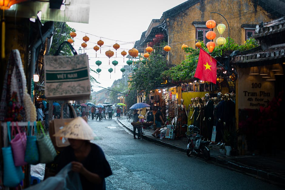Hoi An lantern-lit streets at night