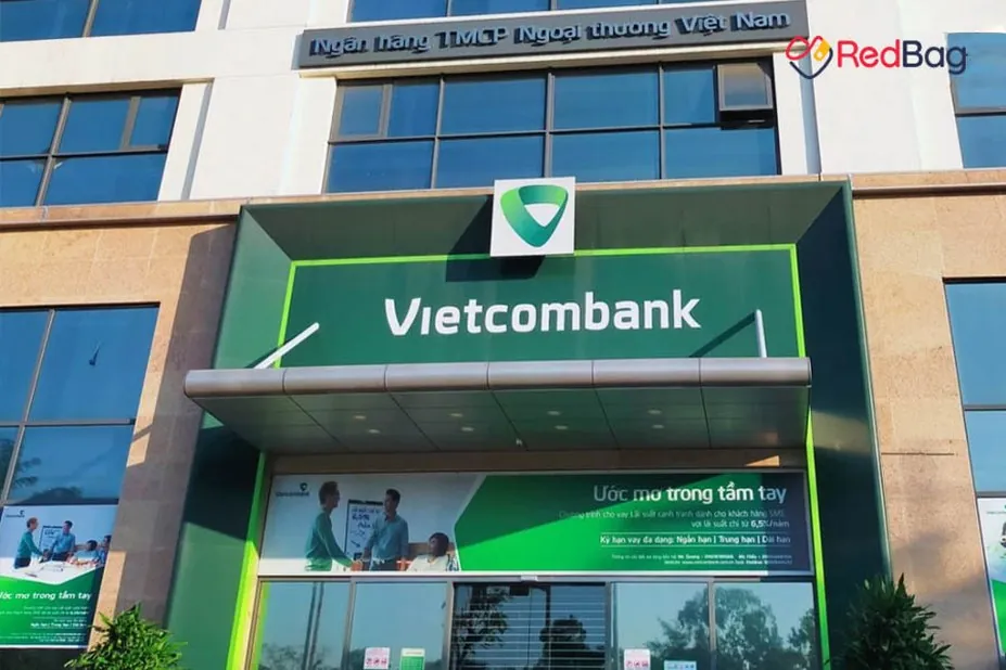 Vietcombank branch in Vietnam