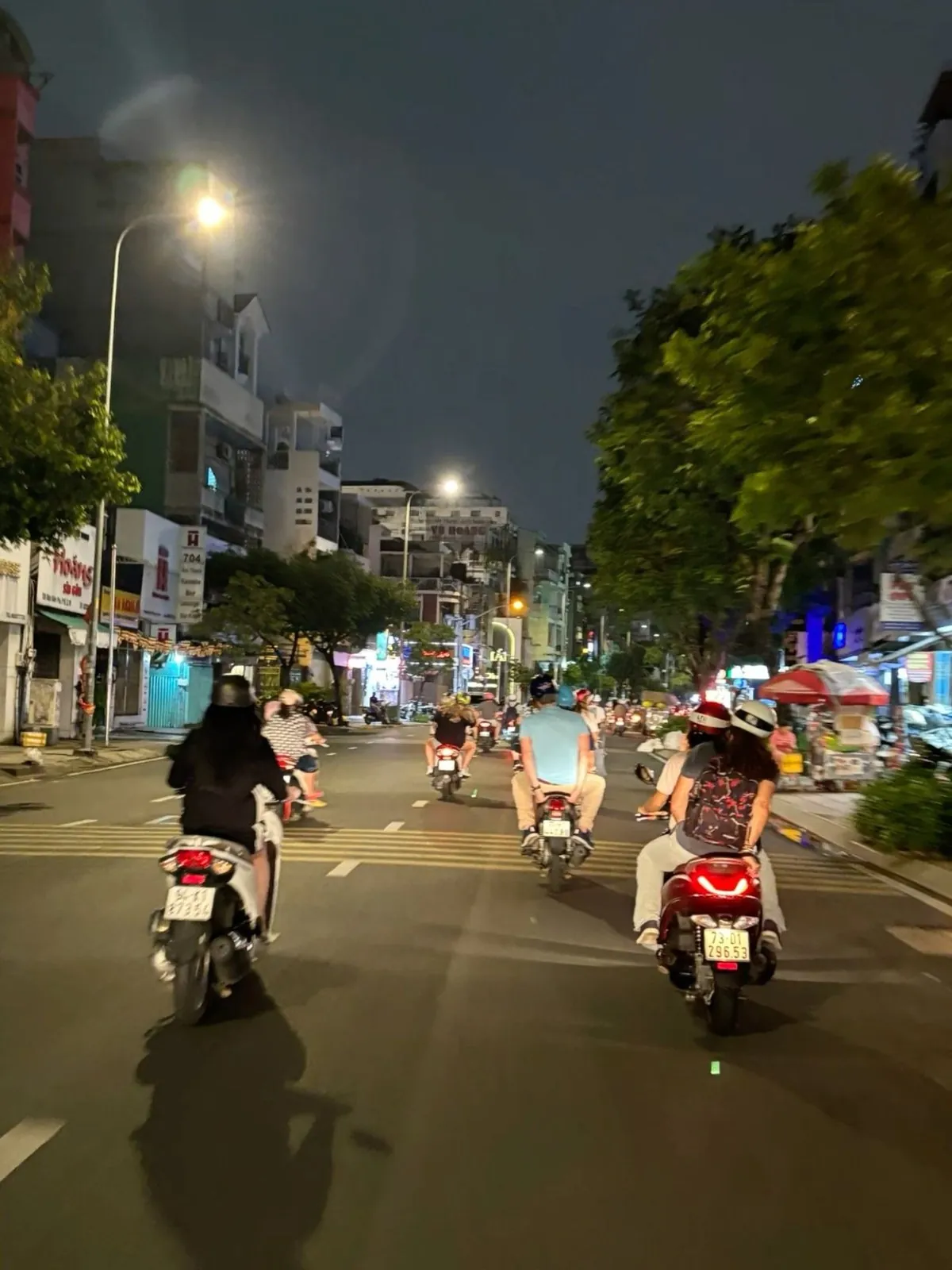 Motorbike scooter Highway 1 Vietnam coast