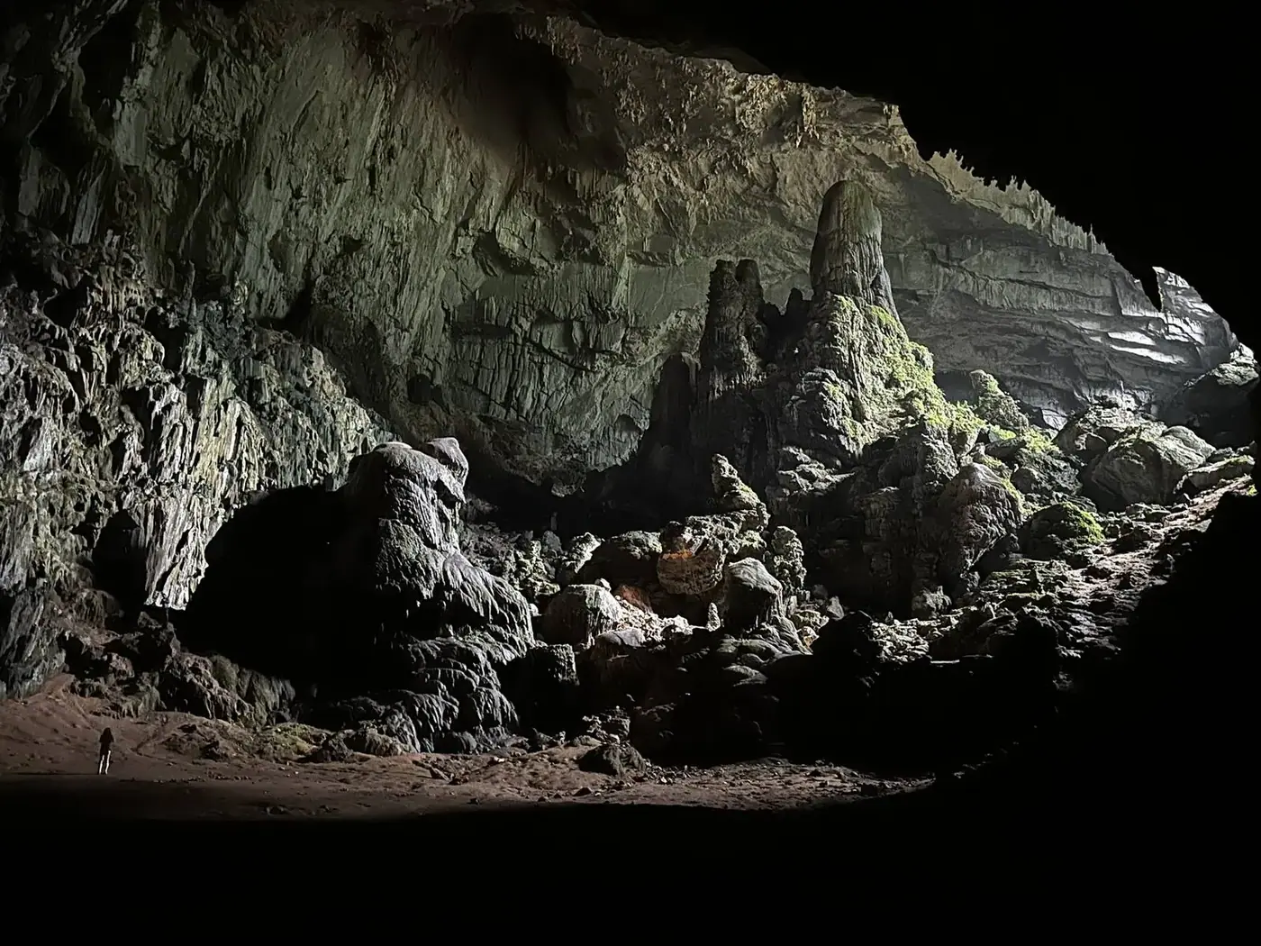Limestone karst landscape in northern Vietnam