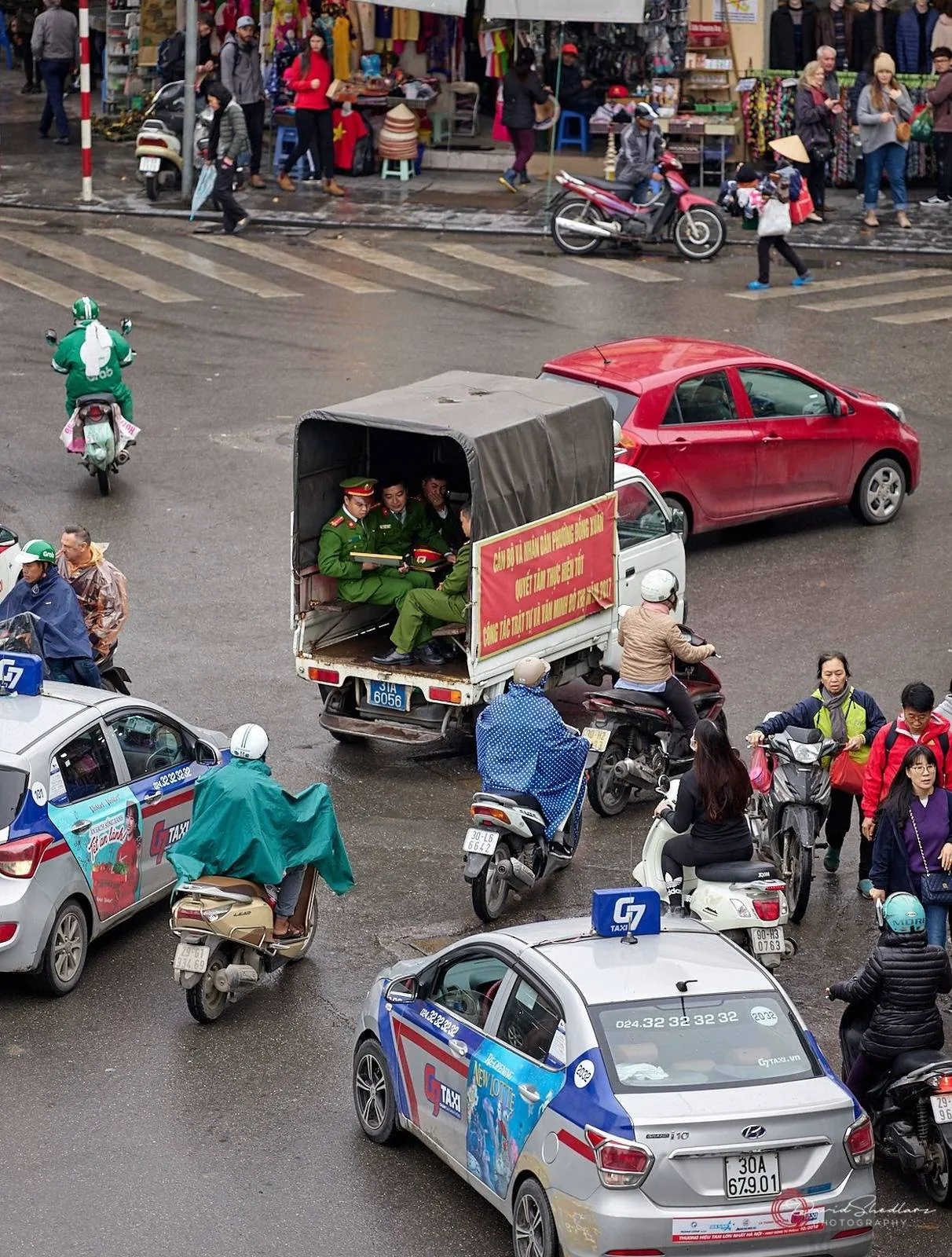 Vietnam traffic police checkpoint Decree 168