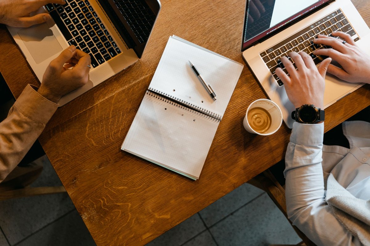 Remote work in a Vietnamese cafe — coworking with laptop