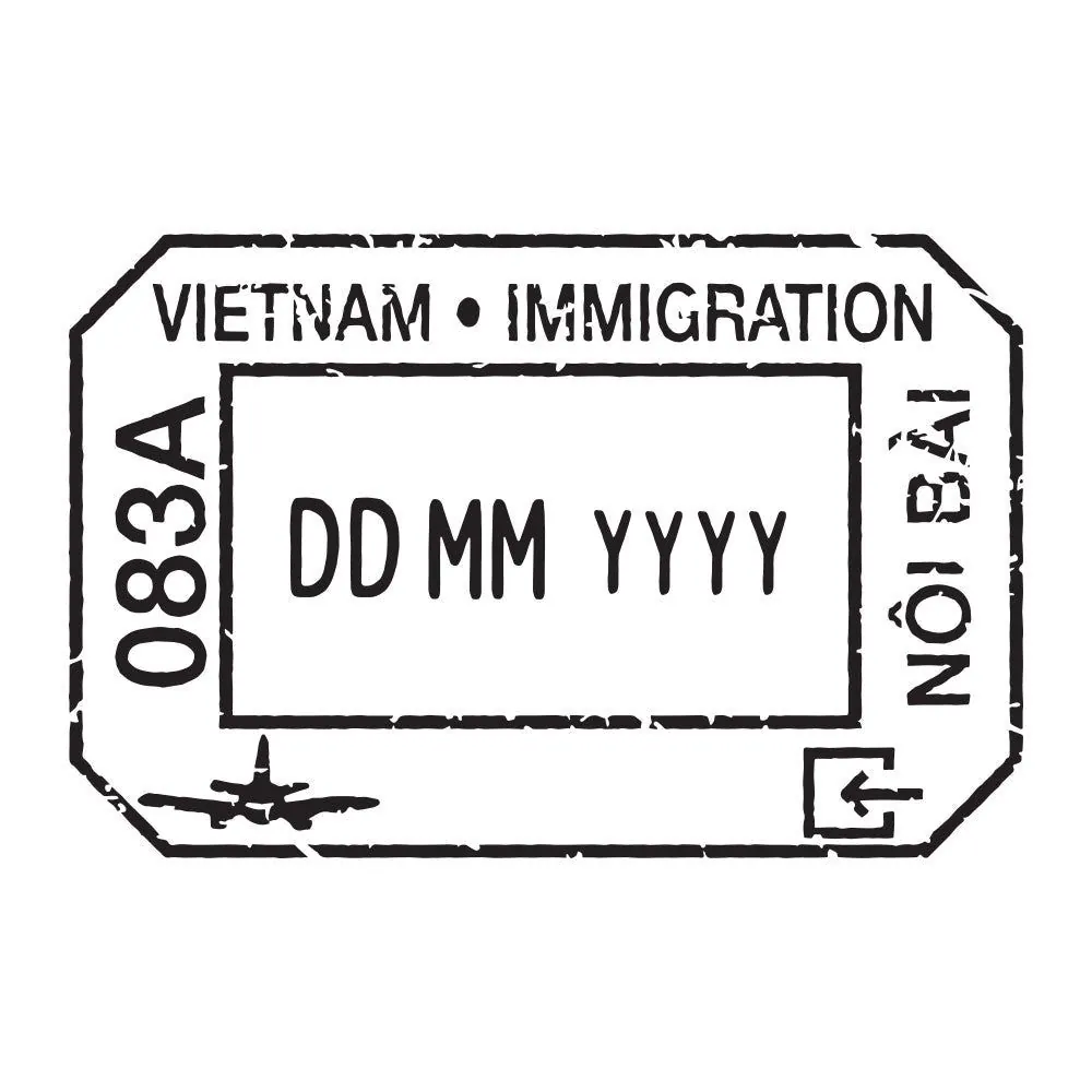 Vietnam visa and residence paperwork spread across a desk