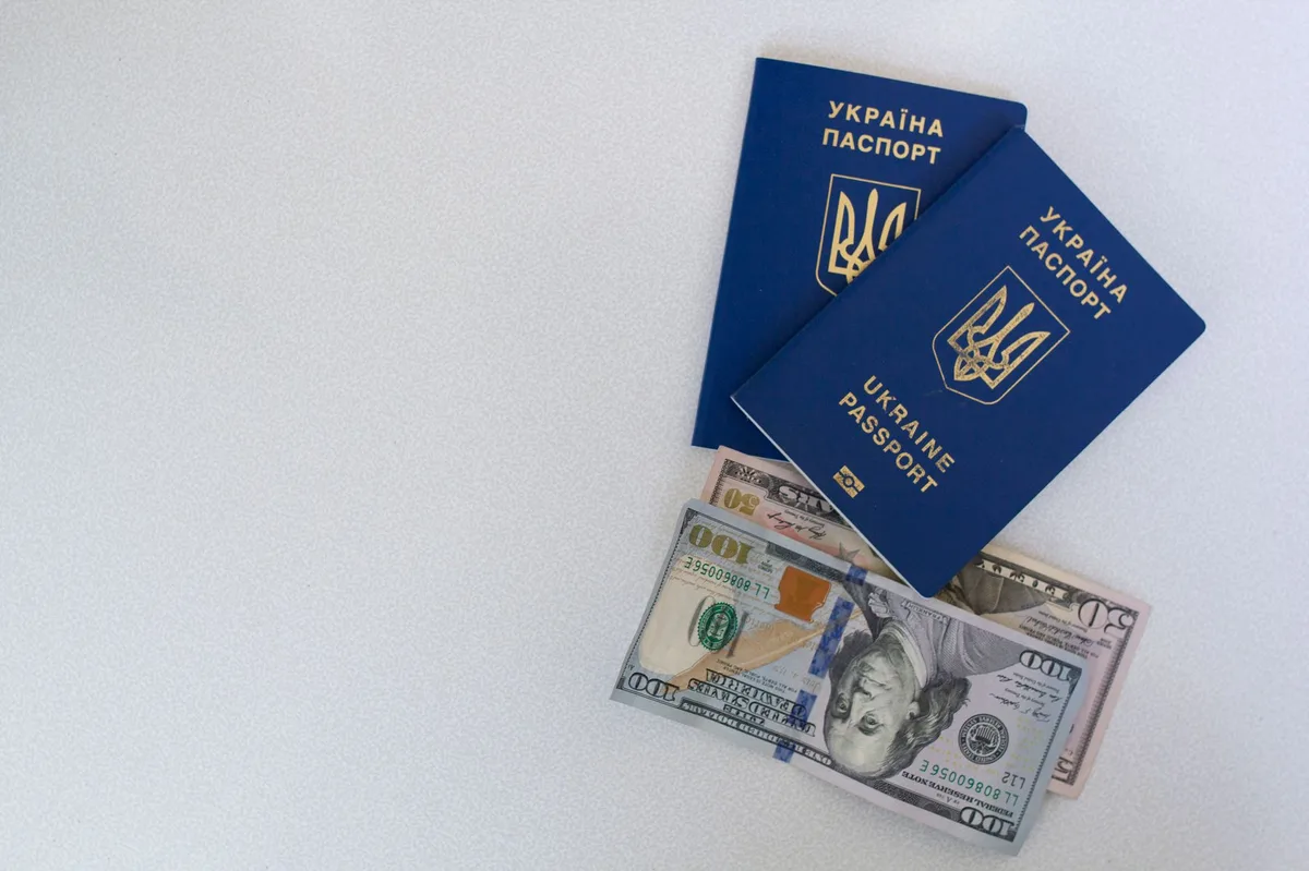 Passports and travel documents on table for Vietnam TRC renewal application