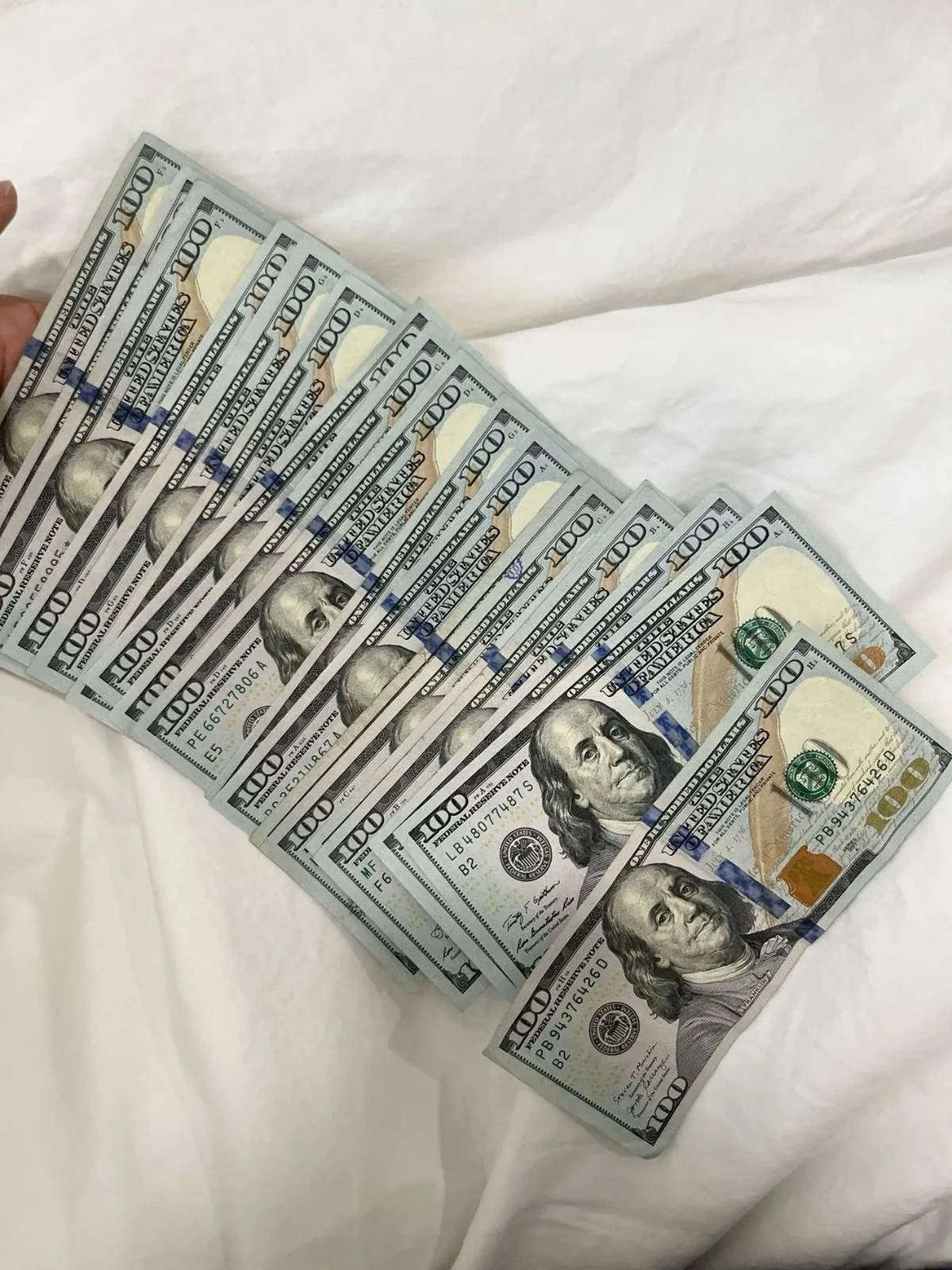 Small US dollar bills for visa fee