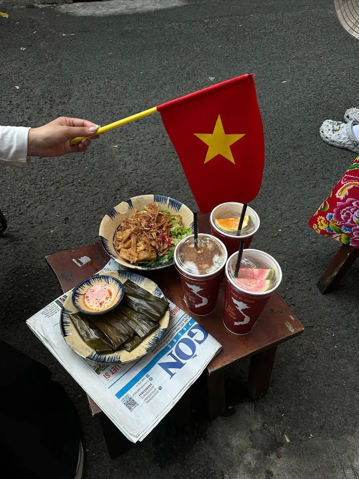 Passport and visa documents for Vietnam TRC application