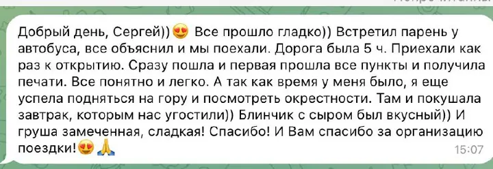Telegram review screenshot from Me VN, 2026-03-17 — Best Bus visa run / e-visa client feedback